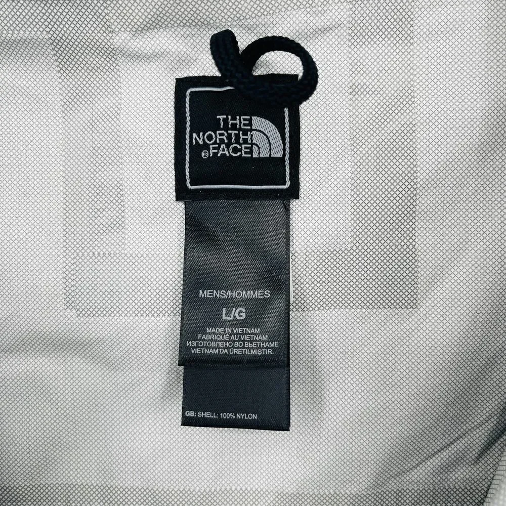 The North Face HyVent black silver green Jacket